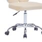 Impressions Vanity Daisy Swivel Vanity Chair with Cream Cushion in Silver, , large
