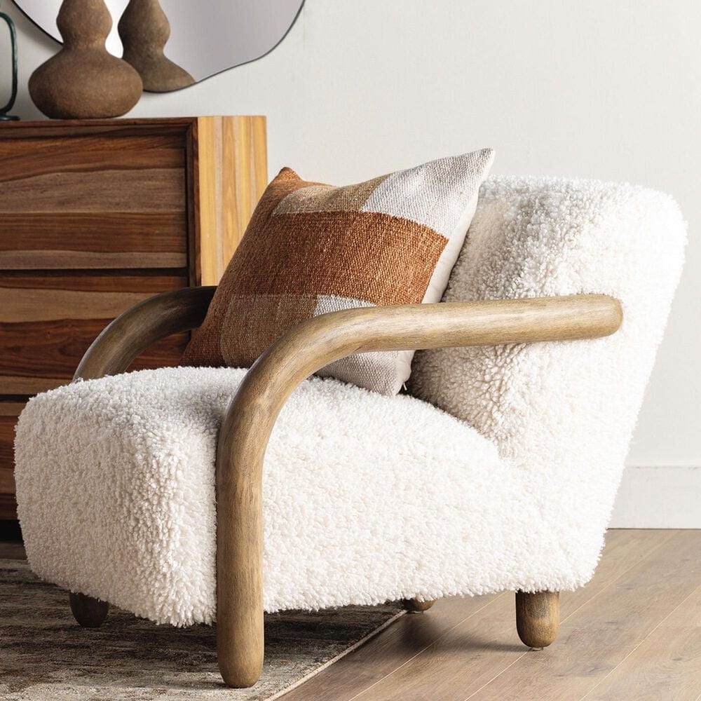 Four Hands Aniston Chair in Andes Natural, , large