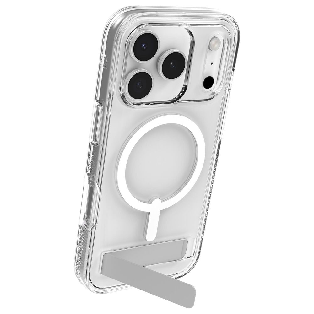 Zagg Crystal Palace Snap Case with Kickstand for Apple iPhone 17 Pro in Clear, , large