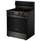 Whirlpool 5.3 Cu. Ft. Freestanding Smart Electric Range with Air Cooking Technology in Black Stainless Steel, , large