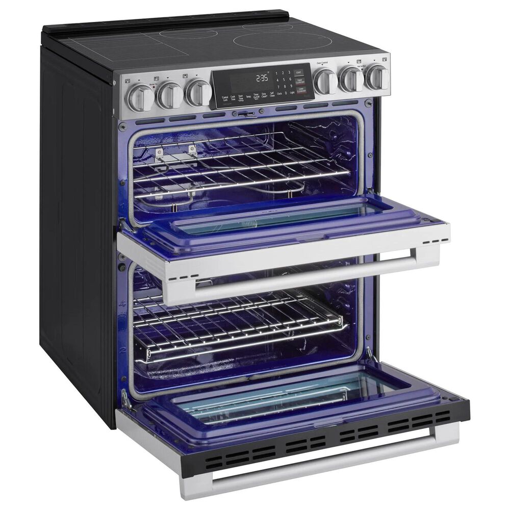 LG Studio 7.3 Cu. Ft. Double Oven Induction Slide-in Range in PrintProof Stainless Steel, , large