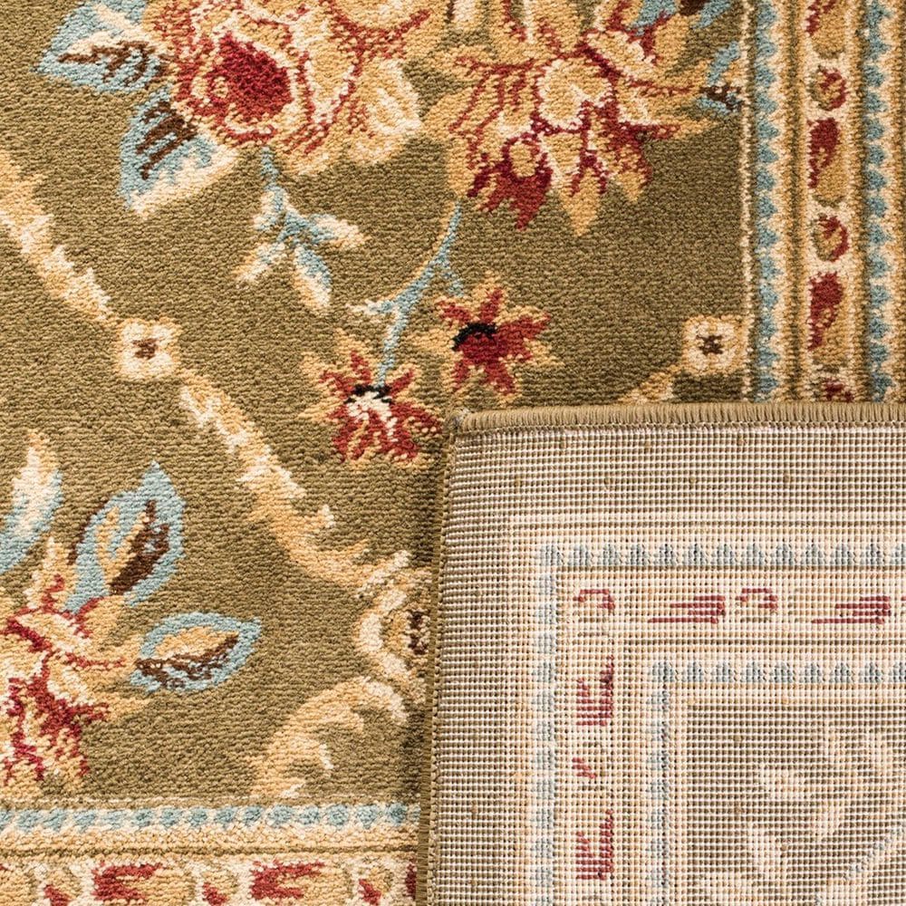 Safavieh Lyndhurst LNH556 6&#39;7&quot; Square Green Area Rug, , large
