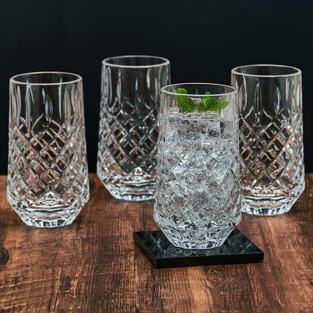 Lifetime Brands Mikasa Wesley 12oz Highball Set of 4, , large