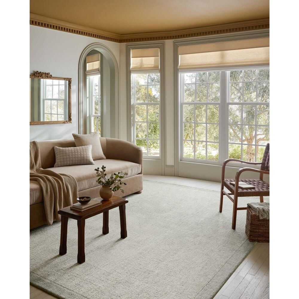 Magnolia Home Henley Ivory and Spa 3&#39;6&quot; x 5&#39;6&quot; Area Rug, , large