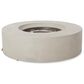 Hearth and Haven Round MgO Concrete Propane Fire Pit in Light Grey, , large