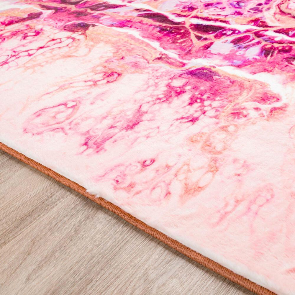 Dalyn Rug Company Kikiamo Flamingo 2&#39;3&quot; x 7&#39;6&quot; Runner, , large