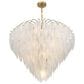 Savoy House Boa 15-Light Chandelier in Warm Brass, , large