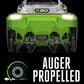 EGO Power+ Auger Propelled 21" Single-Stage Snow Blower, (2) 7.5Ah Batteries and Dual Port Charger Included, , large