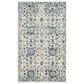 Safavieh Evoke EVK252C 2"2" x 4" Ivory and Blue Runner, , large