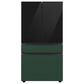 Samsung Bespoke Bespoke 4-Door French Door Refrigerator Top Panel in Charcoal Glass, , large