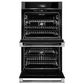 JennAir Rise 30" Smart Double Wall Oven with MultiMode and Six Racks in Stainless Steel, , large