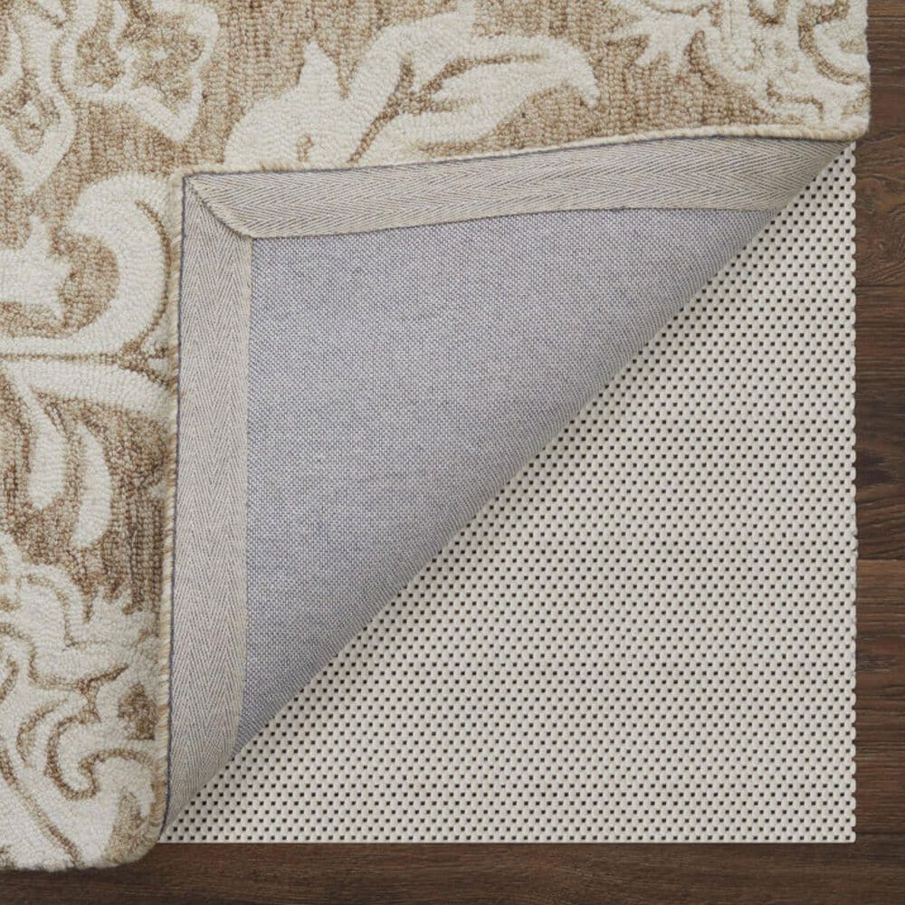 Feizy Belfort Taupe and Ivory 12&#39; x 15&#39; Area Rug, , large
