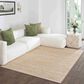 L&R Resources Natural Fiber Winter Green 7"9" x 9"9" Area Rug, , large