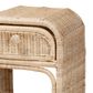 Baxton Studio Magni 1-Drawer Nightstand in Natural Brown, , large
