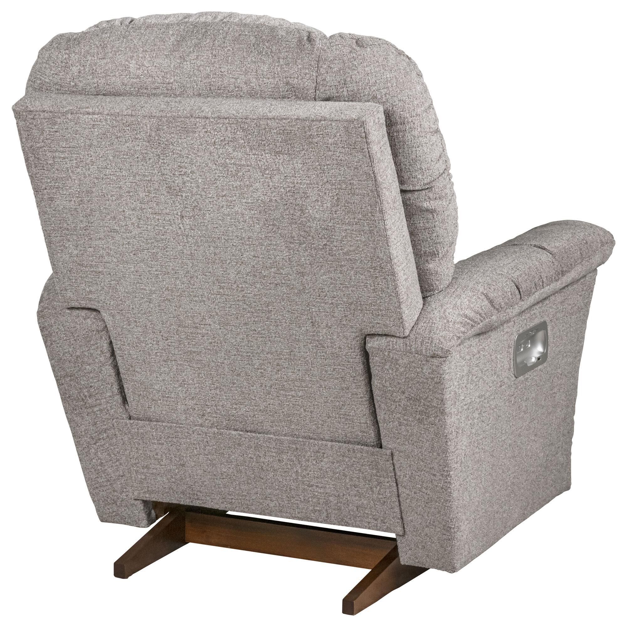 La-Z-Boy Jasper Power Rocker Recliner in Smoke