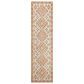 Dalyn Rug Company Brisbane Southwestern 2"3" x 7"6" Ivory Runner, , large