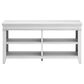 Ashley Kanwyn Credenza Desk in Distressed Whitewash, , large