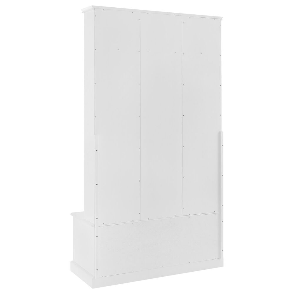 Crosley Furniture Ellison Hall Tree in White NFM