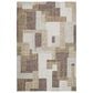 Dalyn Rug Company Portico PO3 Brown 3" x 5" Area Rug, , large