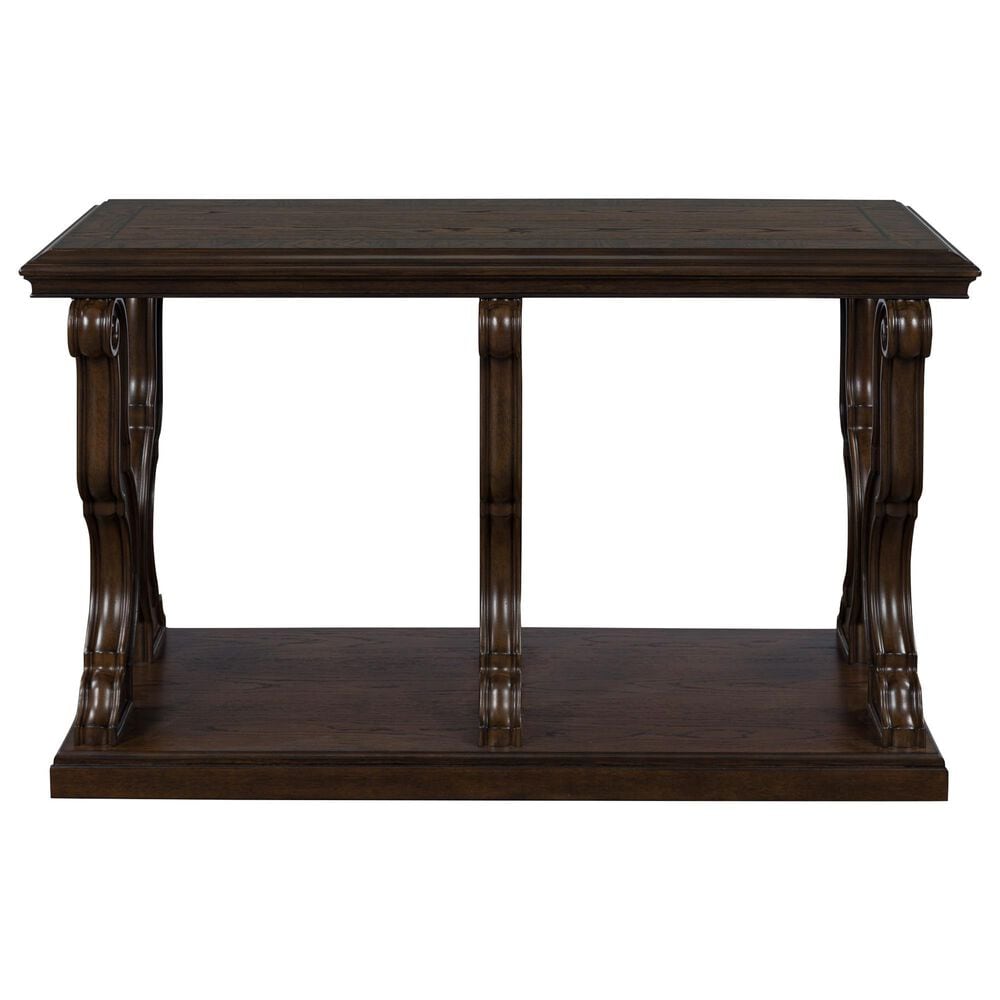Ashley Maylee Sofa Table in Dark Brown, , large