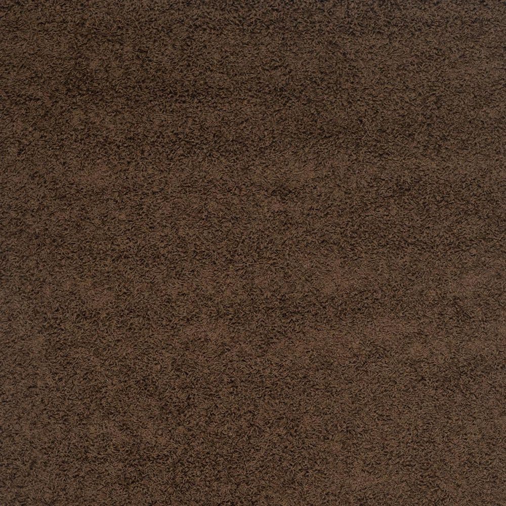 Safavieh Athens Shag SGA119A-3 3&#39; x 5&#39; Brown Area Rug, , large