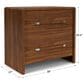 Shannon Hills Elsie 2-Drawer Nightstand in Classic Walnut, , large
