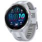 Garmin Forerunner 965 Smartwatch Titanium Bezel Whitestone Case with Whitestone and Powder Gray Silicone Band, , large