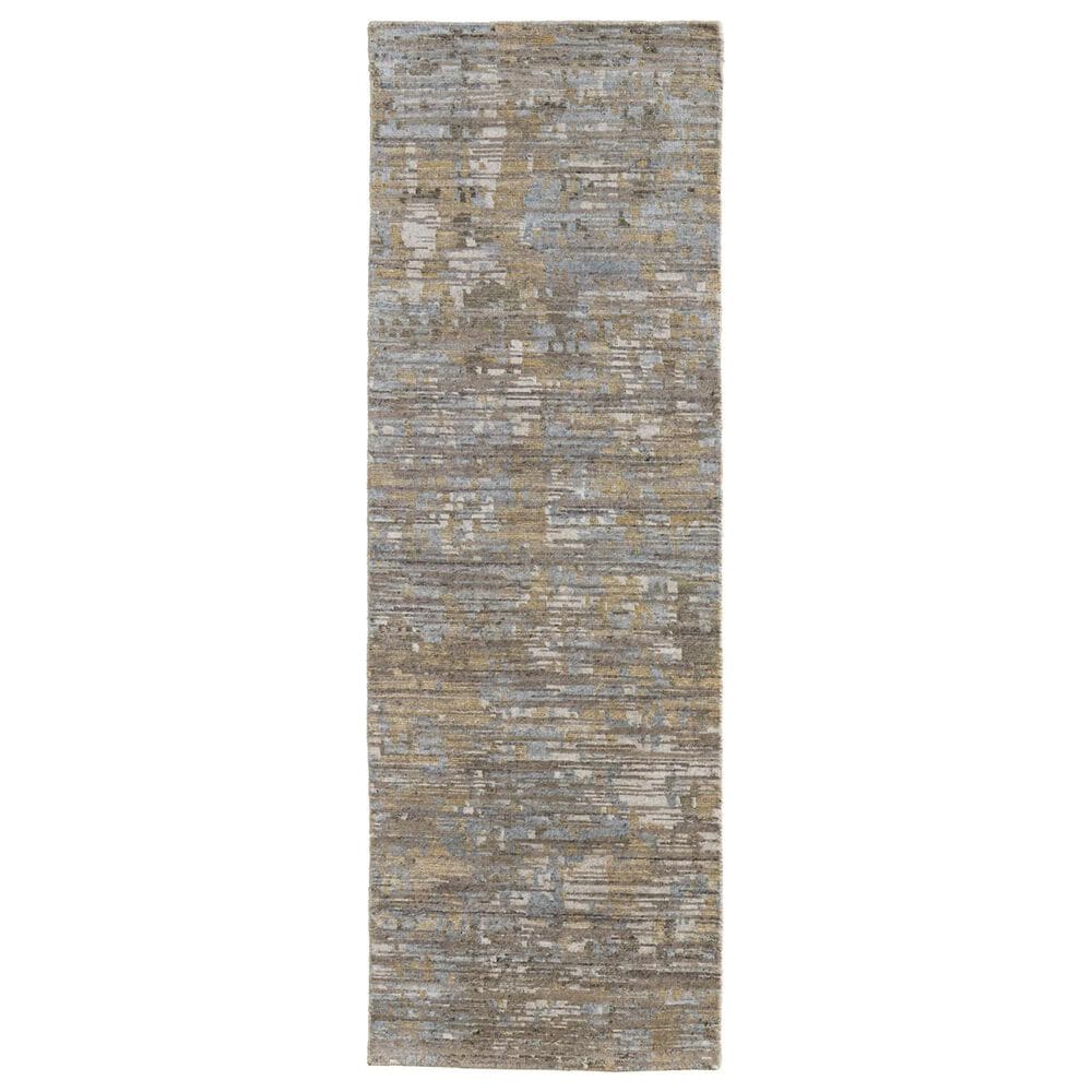 Feizy Conroe 2"6" x 8" Brown and Multicolor Runner, , large
