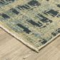 Oriental Weavers Reed RE07B 9"10" x 12"10" Beige and Blue Area Rug, , large
