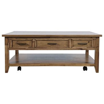 Jofran Claremont Lift-top Cocktail Table in Brown, , large