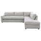 Fulton Home Brooklyn 2-Piece Stationary Sectional with Right Facing Chaise in Claudia Linen, , large