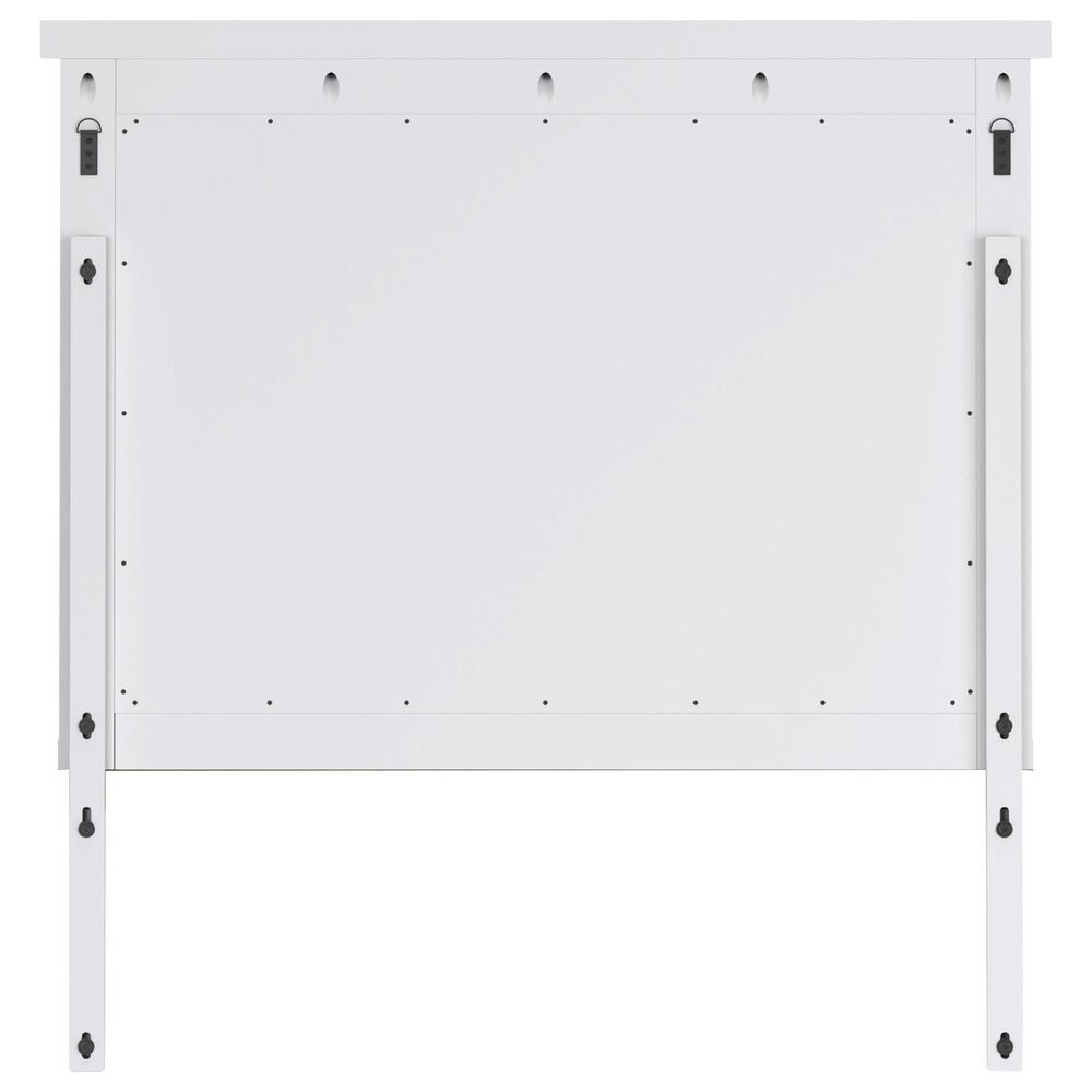 Ashley Ashbryn Dresser Mirror in White, , large