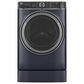 GE Appliances Laundry 7" RightHeight Riser in Sapphire Blue, , large
