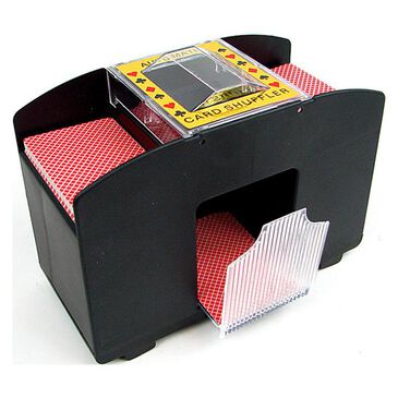 Timberlake 4-Deck Automatic Card Shuffler in Black, , large