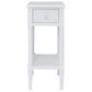 Linon Home Decor Seaboard End Table in White, , large