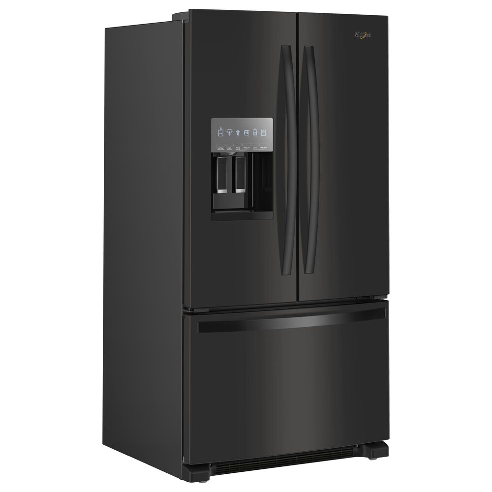 Whirlpool 24.7 Cu. Ft. French Door Refrigerator in Black, , large