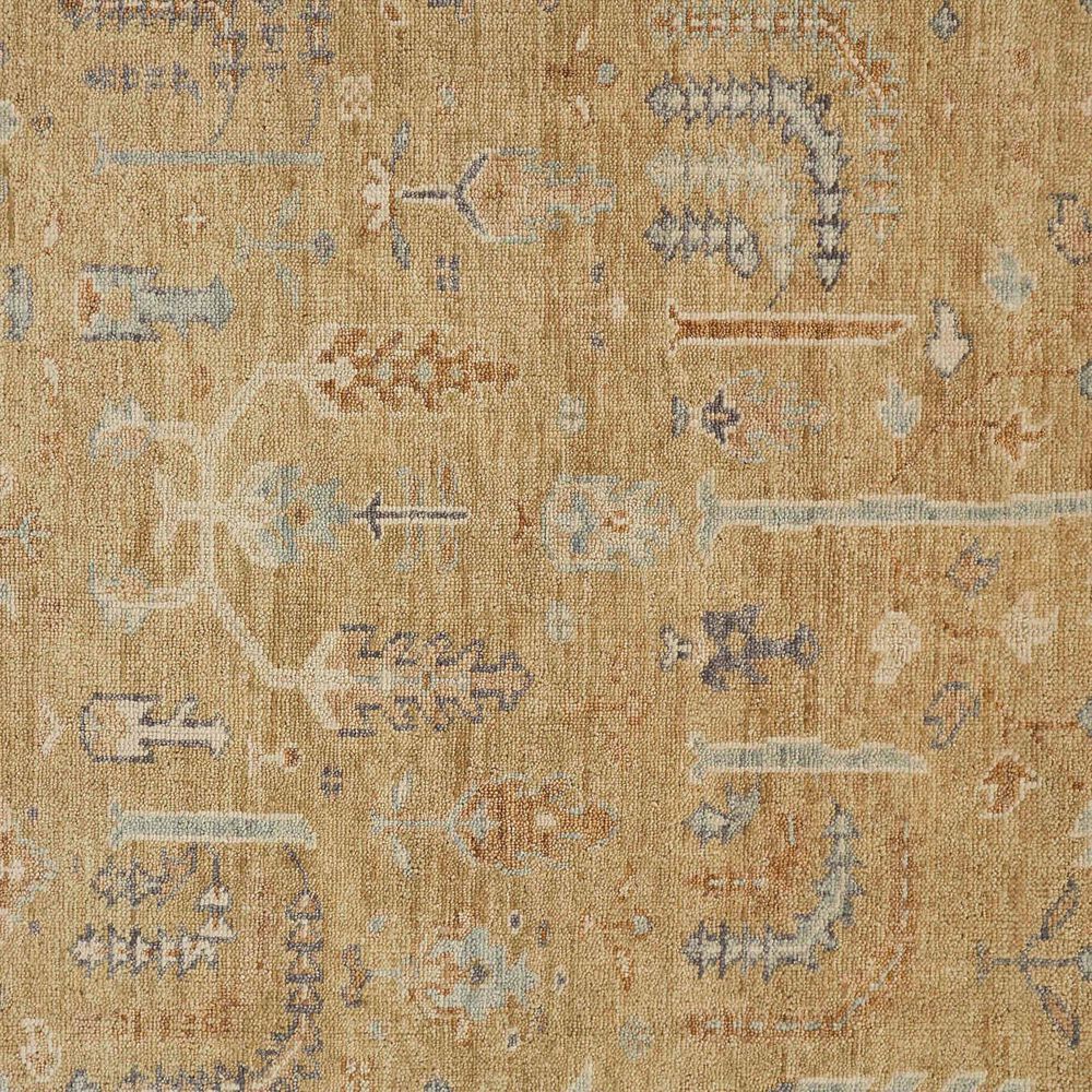 Feizy Carrington 2&#39; x 3&#39; Gold and Light Blue Area Rug, , large