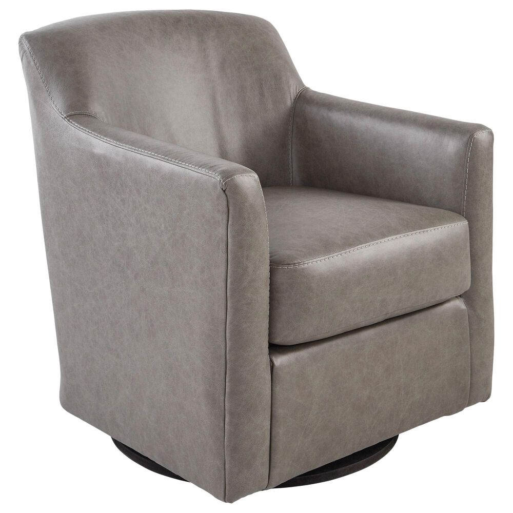 Ashley Bradney Swivel Accent Chair in Fossil, , large