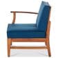 Hearth and Haven Perla 5-Piece Outdoor Sectional in Blue, , large