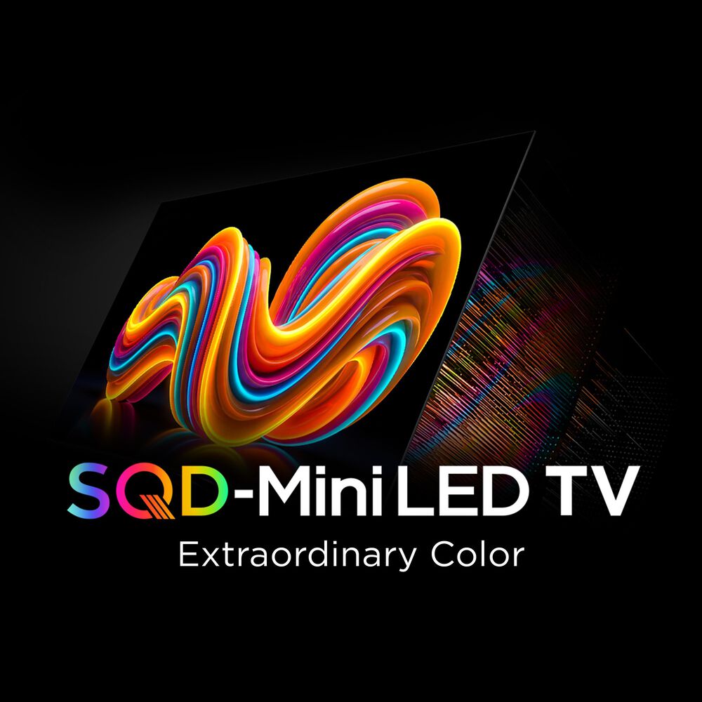 TCL 85" QM7L Series 4K UHD HDR SQD-Mini LED Smart TV with Google TV, , large