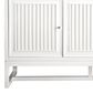 James Martin Vanities Athens 60" Double Bathroom Vanity in Glossy White with 3 cm Charcoal Soapstone Quartz Top and Rectangular Sinks, , large