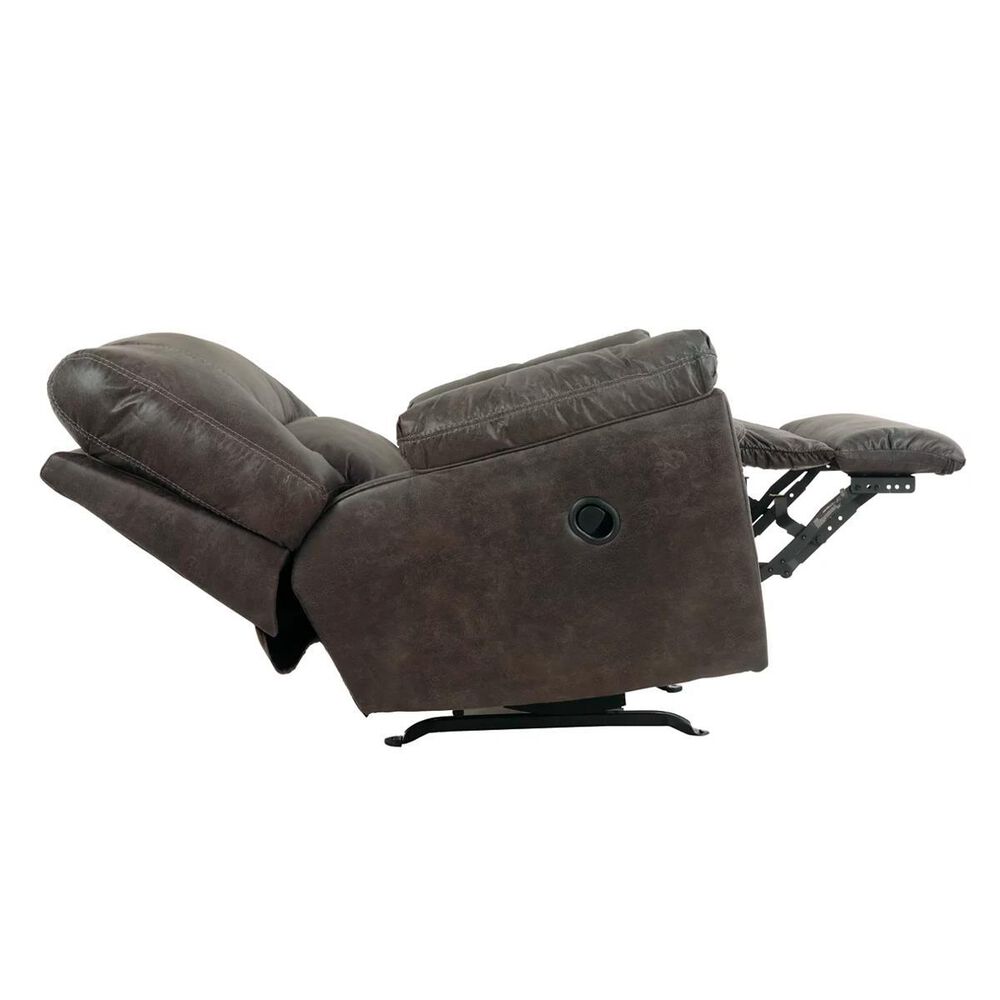 Ashley Tambo Manual Rocker Recliner in Pewter, , large