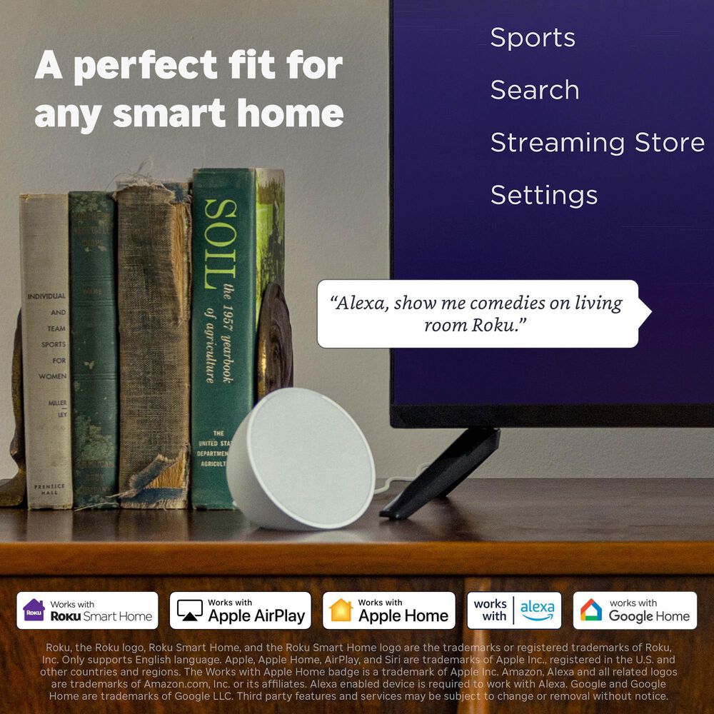 Roku 55" Class Select Series 4K QLED in Black - Smart TV, , large