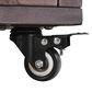 HOMLUX 75.4" Outdoor Kitchen Island with Sink, Solid Wood Outdoor Grill Cart for XL Green Egg Grills, Rolling Outdoor Bar Cart with Stainless Steel Top, for Pizza Prep & BBQ, Brown, , large
