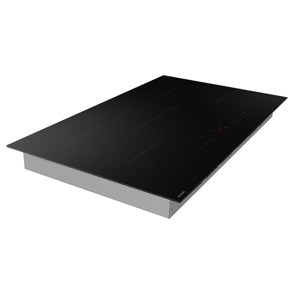 Samsung 36&quot; Induction Cooktop with Anti-Scratch Matte Glass and Sync Burners in Black, , large