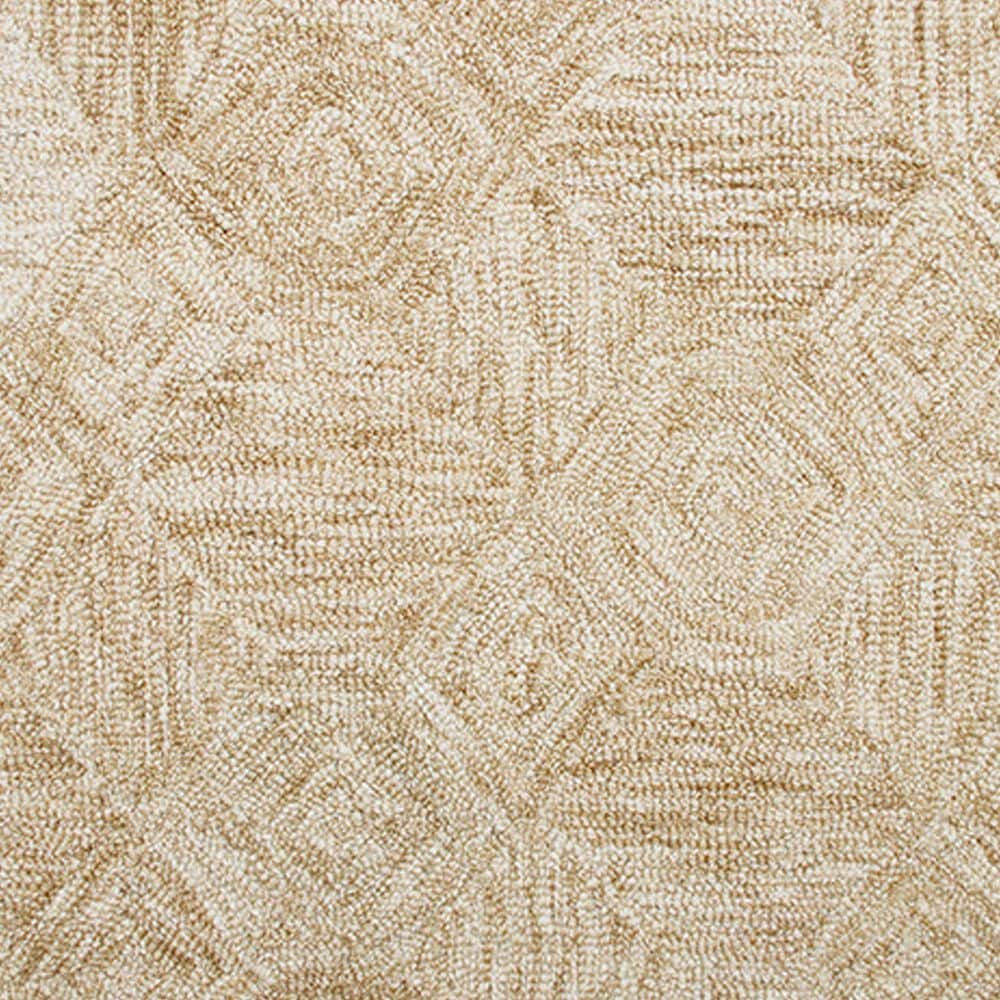 L&amp;R Resources Aurora Geometric Beige 9&#39; x 12&#39; Area Rug, , large