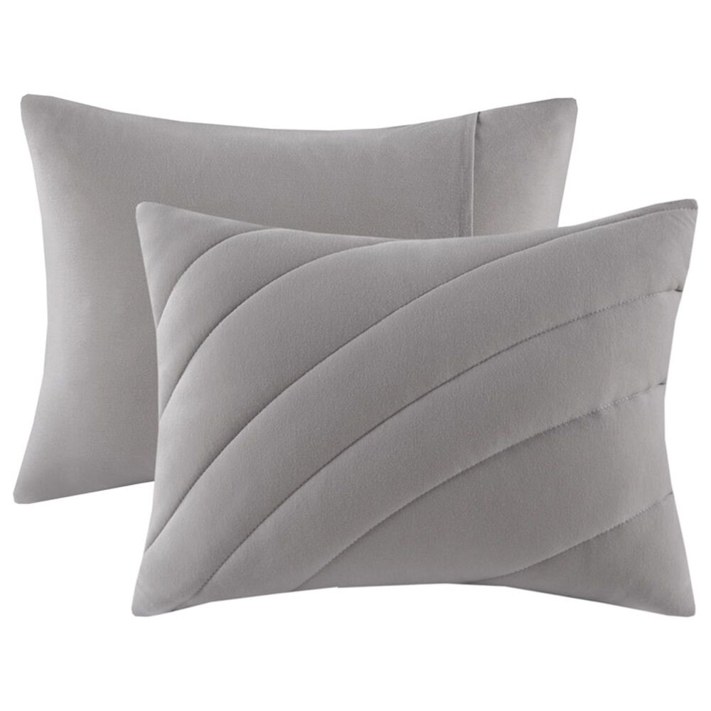 Hampton Park Juniper 3-Piece Full/Queen Comforter Set in Grey, , large