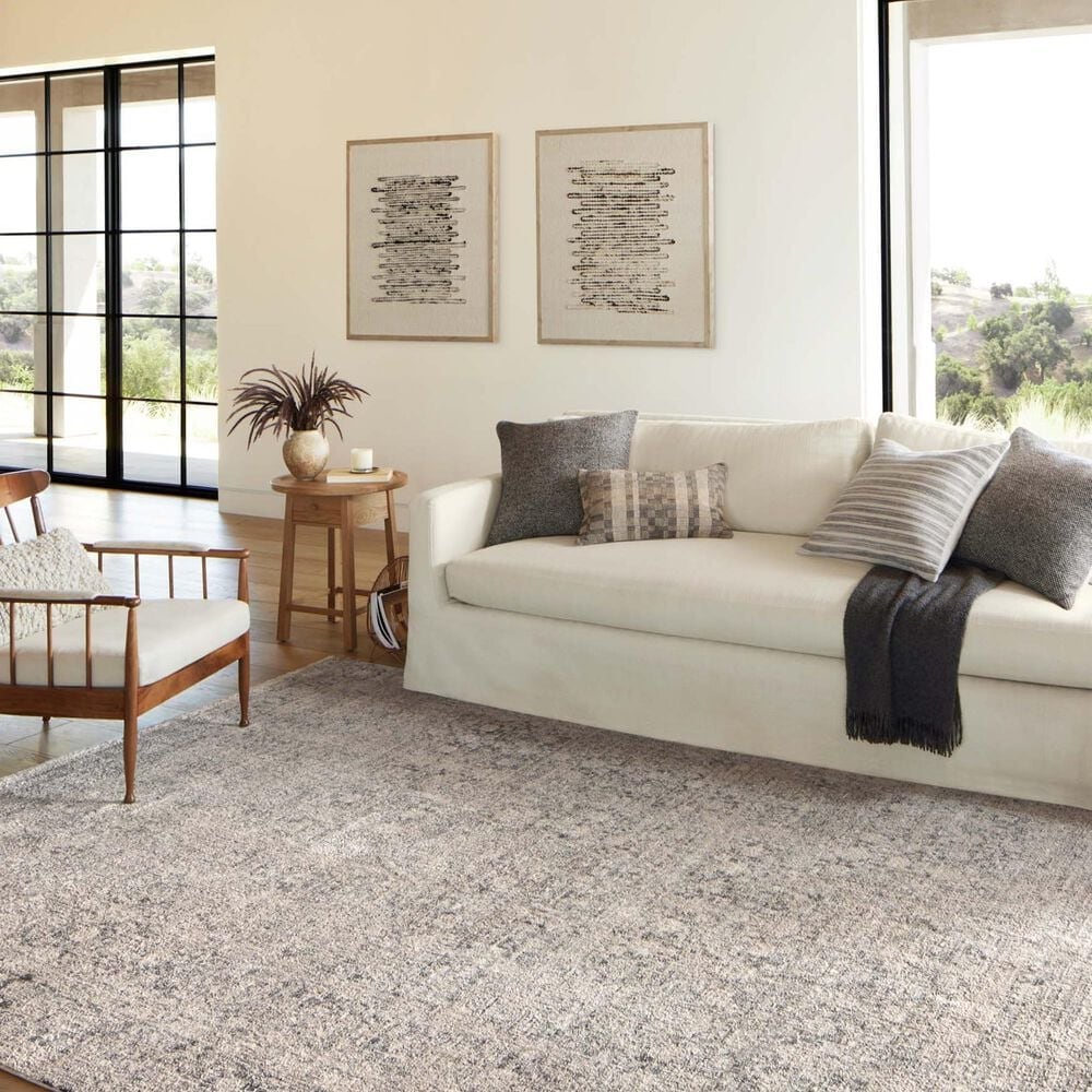 Amber Lewis x Loloi Alie 5&#39;3&quot; x 7&#39;9&quot; Stone and Mist Area Rug, , large