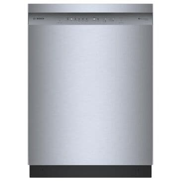 Bosch 100 Series 24" Built-In Recessed Handle Dishwasher with 8 Wash Cycles in Stainless Steel, , large