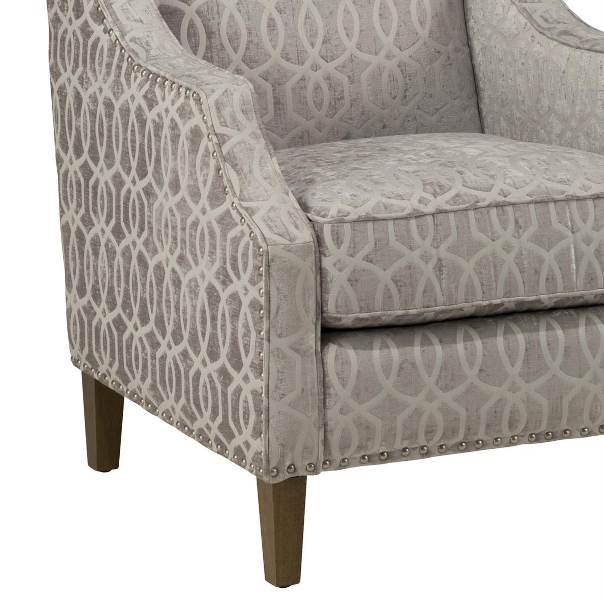Waltham Quinn Accent Chair in Dove Gray Nebraska Furniture Mart